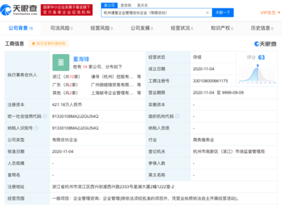 薇婭夫婦新設企業管理咨詢公司，布局商業版圖再添新動作